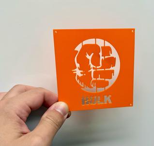 HULK STENCIL