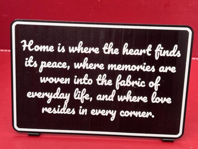 Home decor sign - love