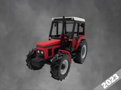 Tractor - Zetor 7745 (NO SUPPORTS) 2023