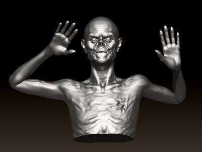 bust zombie