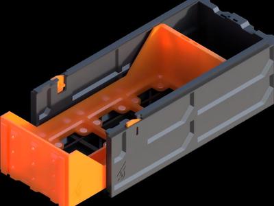 GEN2 1x1 Decor Gridfinity Magnet Drawer - STANDARD