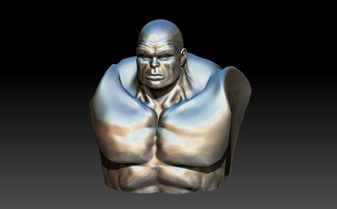 strongman bust