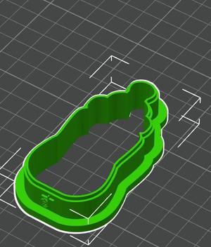Baby Bottle Cookie Cutter