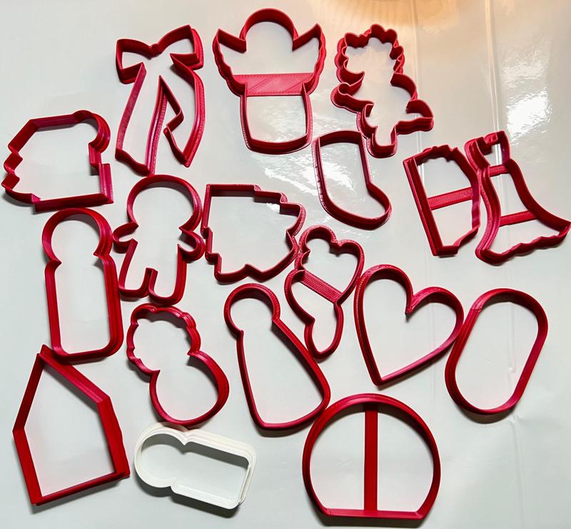 Christmas cookie cutters