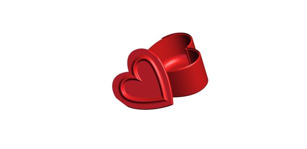 Sliding Heart Box - With More Heart