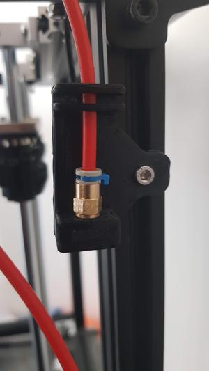 Ender 5 - Simple direct drive (reverse bowden) fillament guide.