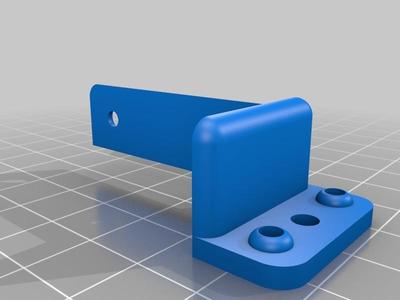 Geeetech BL Touch sensor support for HK Fabrikator