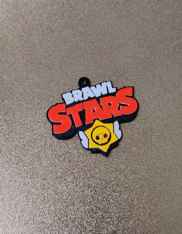 Brawl Stars keychain logo