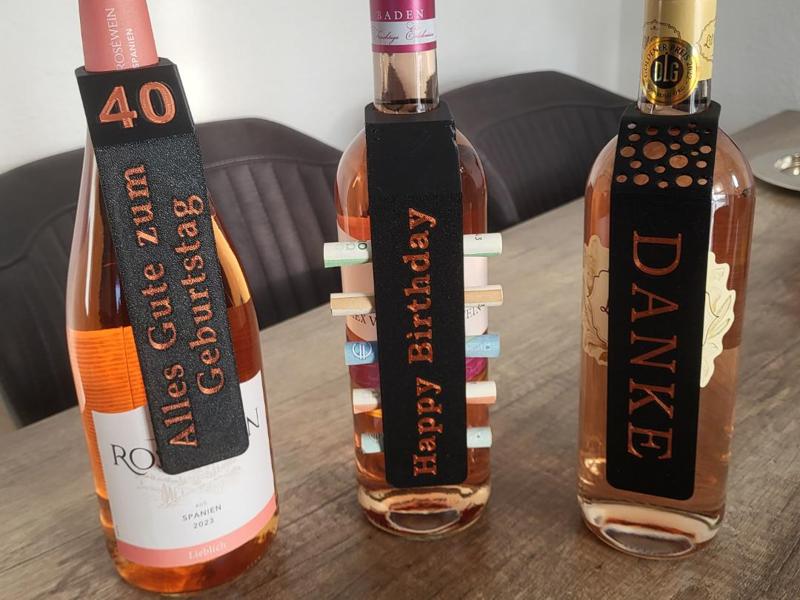Bottle Labels / Wine Bottles / Gift