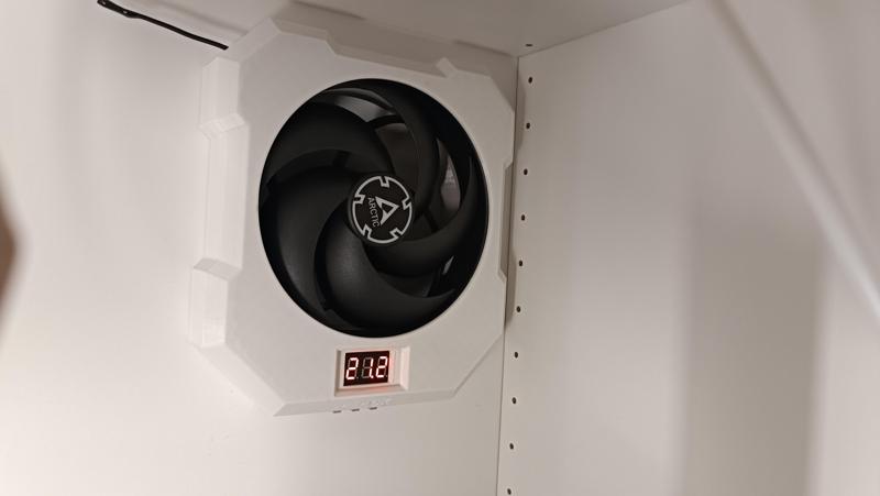 Lüftergehäuse für Druckerschrank / 120mm FAN CASE