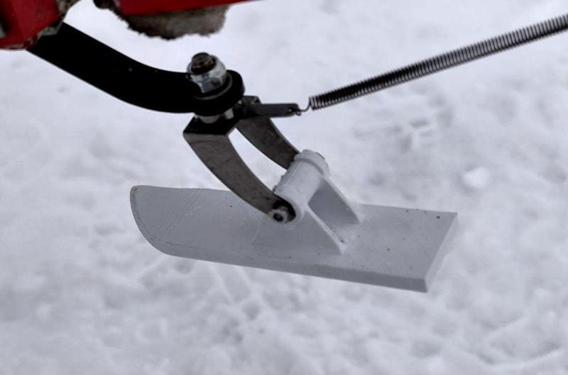 rc airplane rear ski for 80-105`rc aircraft 