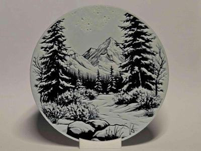 Winter Landscape Coaster