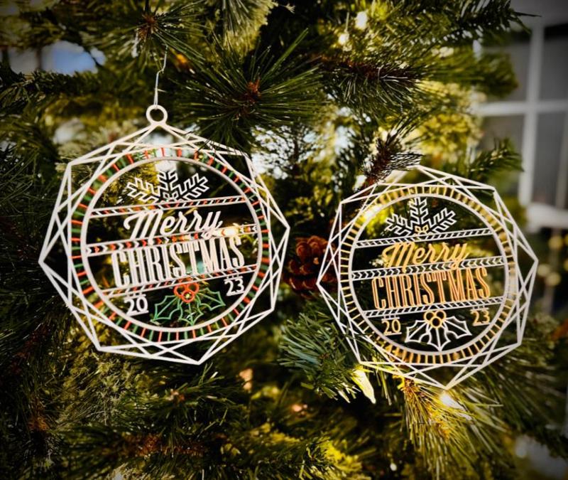 Art Deco Christmas Ornaments (2023)