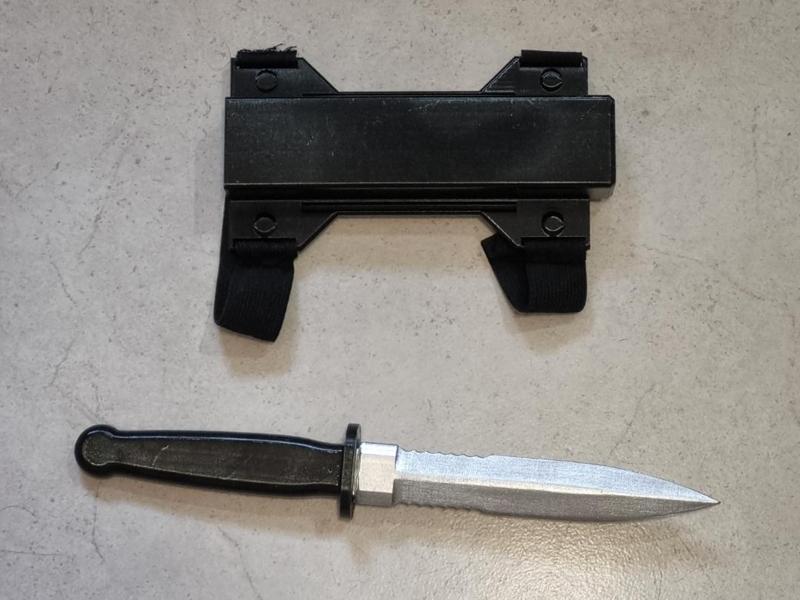 Deadpool's Baby knife -  leg sheath included