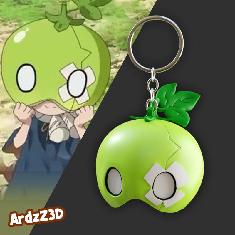 Suika Helmet Dr Stone Keychain