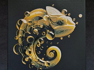 Chameleon [fantasy] HueForge