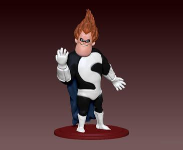 syndrome the villain from the incredibles cartoon movie