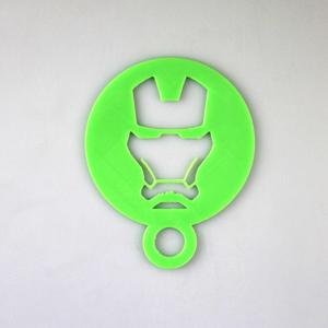 Iron Man Coffee Stencil