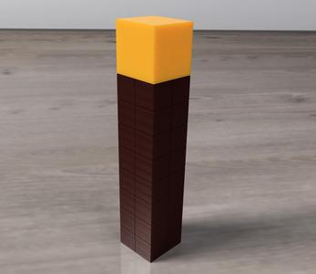 Minecraft Torch Case