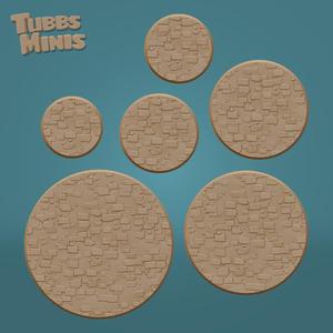 Cobblestones - Free Miniature Bases