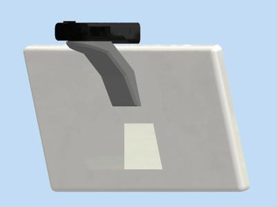 Uniden R7 to Tesla Screen Mounting Bracket