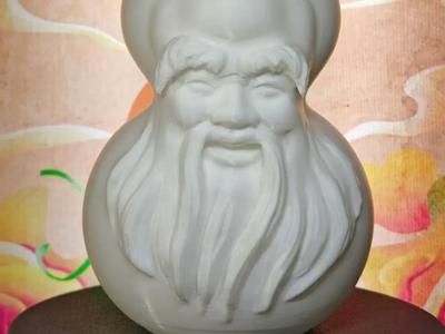 Longevity Gourd Figurine