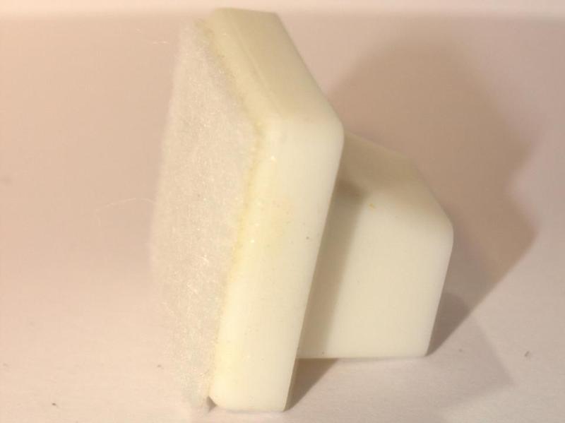 Kartell Louis Ghost felt pad holder