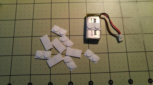 BatteryTabs Battery Positioners for RC Lipo  (Hook/loop Replacement)