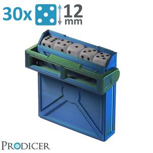 Dice Pro Keeper 30 x 12mm compact dice storage box by PRODICER