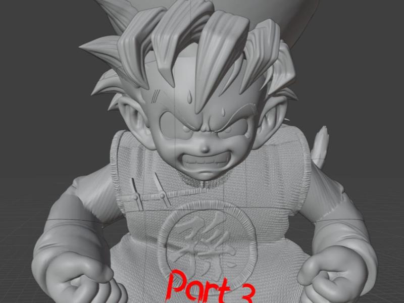 Life Size Kid Gohan Rage Unleashed Edition Part 3