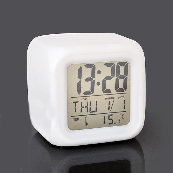 cubic alarm clock battery cover