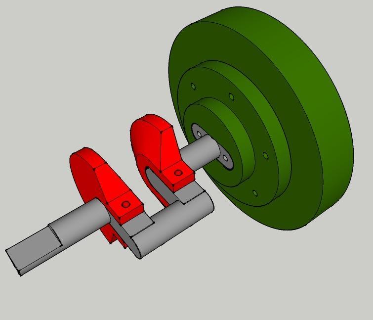 Cigüeñal para motor diesel