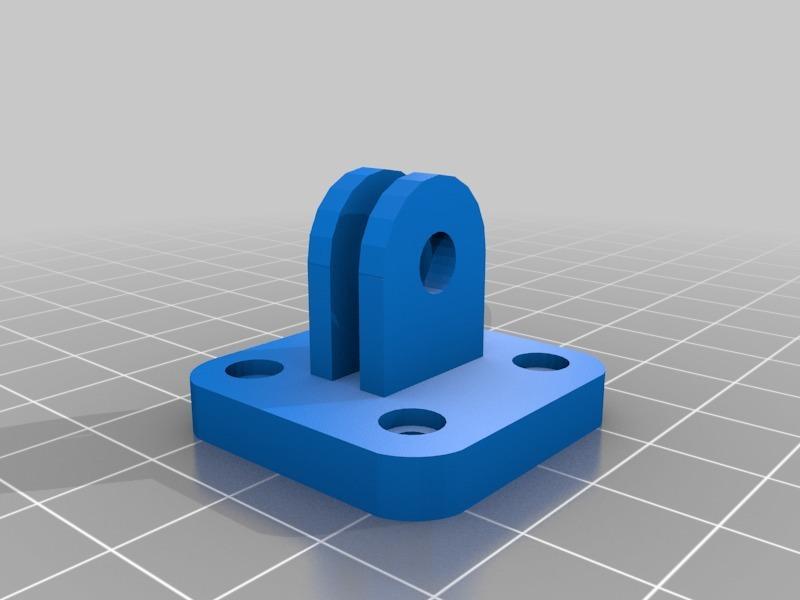 Medion action cam to GOPRO mount