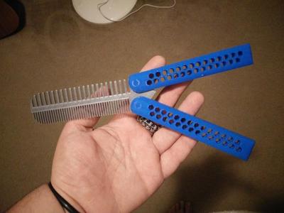 Butterfly Knife Comb