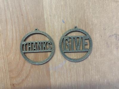 THANKS GIVING EARRINGS