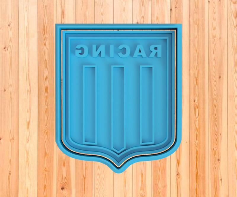 Racing Club cookie cutter shield - Argentina - Cookies