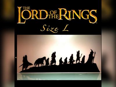 Lord of the rings wallart L (75cm)