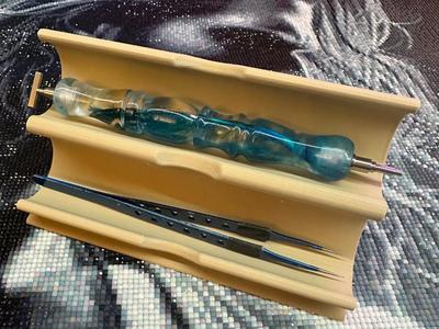 Pen and Tweezers Holder