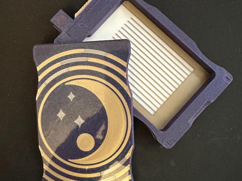 BdP Boat-shaped Round Stones Galaxy Edition