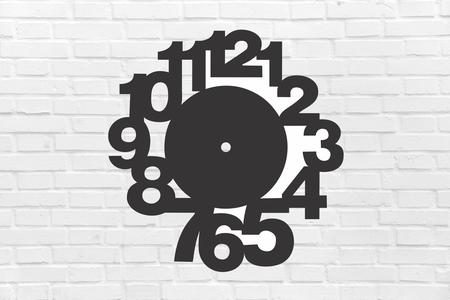 WALL CLOCK number