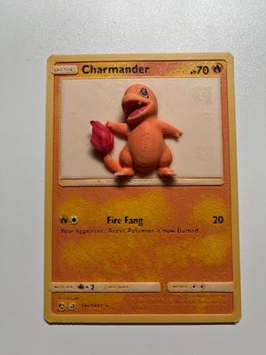 Multicolor Charmander Pokemon Card - Hueforge Hybrid