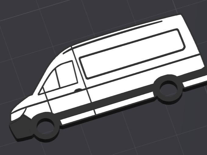 VW Crafter keychain