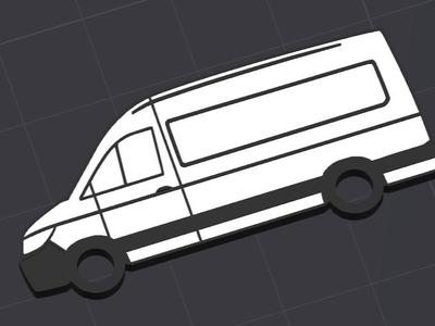VW Crafter keychain