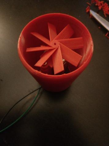 Turbo Fan (for 5v DC Motor)