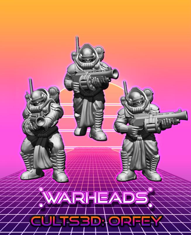 Miners Infantry Specialists Grenadiers - with Grenade Guns!