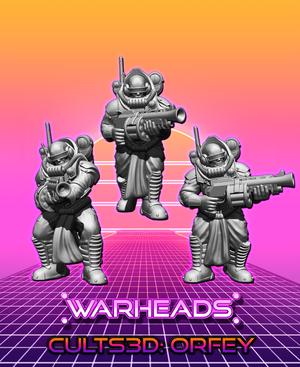 Miners Infantry Specialists Grenadiers - with Grenade Guns!