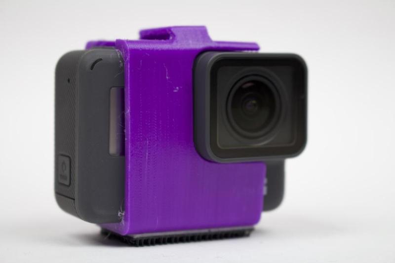 GoPro Hero 5/6 Mount With Battery Strap Slot for FPV Freestyle and Racing