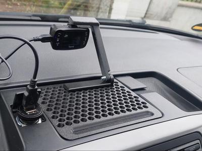 Shelf insert above the radio VW Multivan T5.1