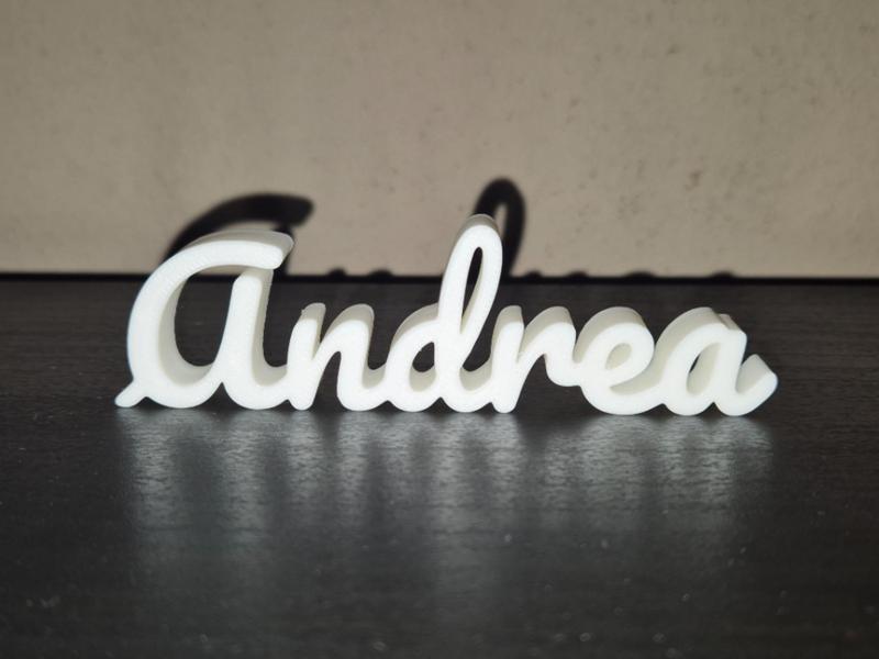 Andrea Name Sign Display Decor