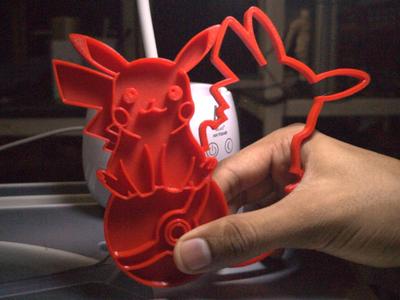 Pikachu cooke cutter